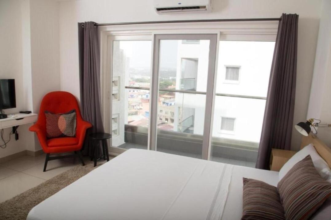 The Gallery Luxury Suites Cpg East Legon Exteriér fotografie
